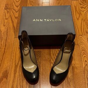 Ann Taylor Elegant Black Heels - New - Never Been Worn